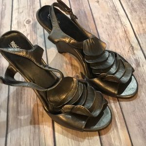 Metallic Mossimo heels